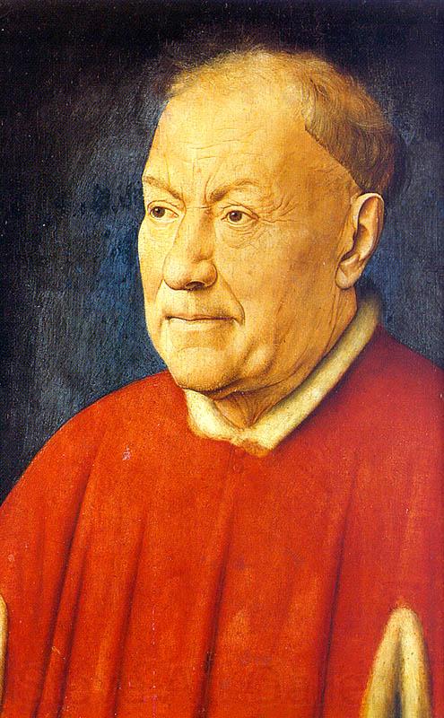 Jan Van Eyck Portrait of Cardinal Niccolo Albergati Spain oil painting art